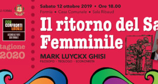 “Il ritorno del Sacro Femminile”, confronti a Formia