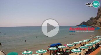 Webcam sulla spiaggia di S.Agostino a Gaeta grazie al lido Copacabana Beach – Meteo in diretta