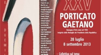 Porticato Gaetano XXV Edizione: finissage con premiazione