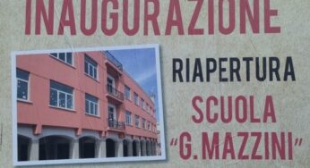 Gaeta, la “Mazzini” riapre il 07/09