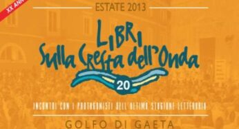 “Libri sulla cresta dell’onda”, a Formia con Maurizio de Giovanni e Diego De Silva
