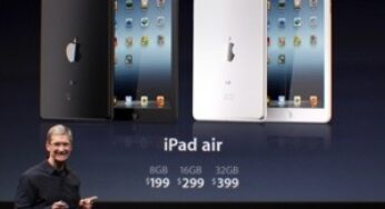 Presentato IPad Air in Italia dal 1 Novembre