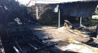 Minturno, incendio devasta campeggio