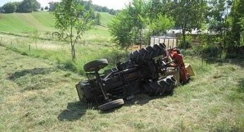 Agricoltore muore schiacciato da trattore