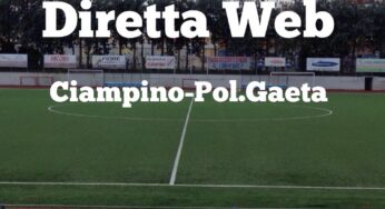 Diretta web Ciampino – Gaeta