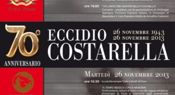 Formia, 70esimo anniversario eccidio Costarella