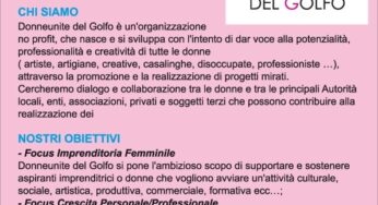 Al fianco delle donne, nasce “Donneunite del Golfo”