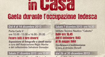 “La Guerra in casa”: Proseguono le iniziative commemorative dei 70 anni della resistenza a Gaeta
