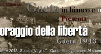 Gaeta, mostra video fotografica “Il coraggio della libertà”