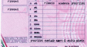 Patente guida, per rinnovo non più bollino ma nuovo documento