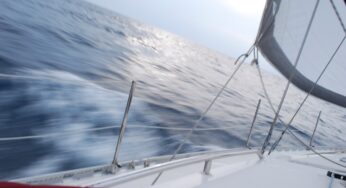 Un equipaggio al femminile nel Campionato Invernale Altura nel Golfo di Gaeta