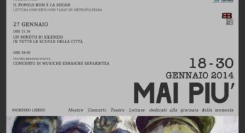 Formia: “Mai più”, ricordo per le vittime della “Shoah”
