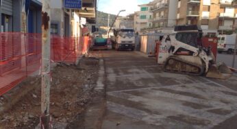 Gaeta, partiti i lavori in Corso Italia