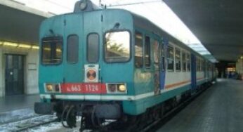 Lancio di sassi contro un treno