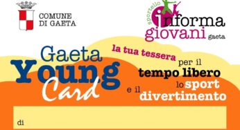 Gaeta, Young Card: aumenta l’elenco dei negozi aderenti