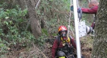 Prossedi: donna cade in un burrone, in corso il salvataggio