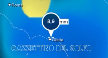 Meteo, pioggia in arrivo sul Golfo
