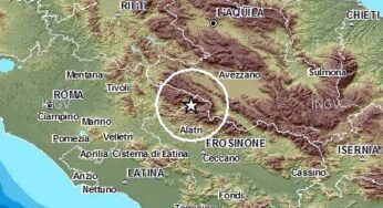 Terremoti, paura nel frusinate ma nessun danno