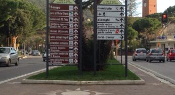 Gaeta, installata la nuova cartellonistica stradale