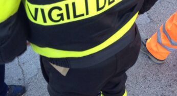 Gaeta, tir in fiamme alle Scissurre