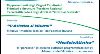 A Formia la Convention dell’Atletica