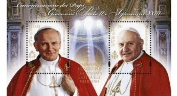 I francobolli raccontano Papa Roncalli e Papa Wojtyla