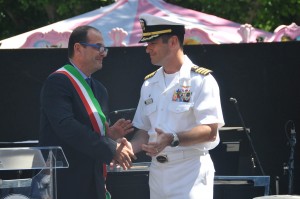 Foto cerimonia Italia Usa