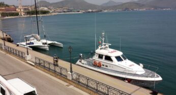 Gaeta, scontro tra due imbarcazioni a Punta Stendardo