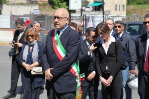sindaco in piazza Risorgimento
