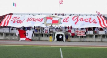 Gaeta vittoria e salvezza, gioia in casa biancorossa