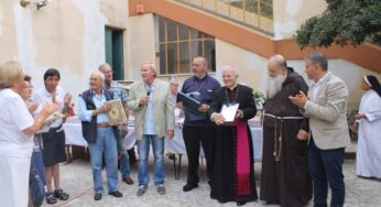 Grande festa alla casa di riposo “Curzio Salvini” alla presenza del Mons. Crociata