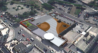 Piazzale Aldo Moro a Formia, lunedì ripartono i lavori