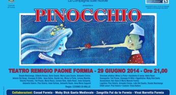 Formia, la Compagnia Sulle Nuvole presenta “Pinocchio”