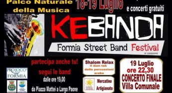 Formia, torna Kebanda. Suoni e colori per l’evento itinerante