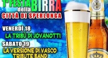 Sperlonga inaugura la prima Festa della Birra