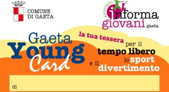 Informagiovani: Novità Gaeta Young Card