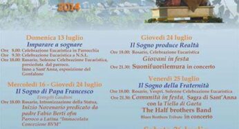 Festa di Sant’Anna, ecco tutti gli appuntamenti