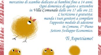Per una città più viva: arrivano a Formia mostre, gonfiabili e… il Mercatino del Pulcino