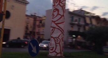 Gaeta-Mitrano scopre una targa davanti alla scultura «L’albero della famiglia» ed al suo autore A-Sun Wu