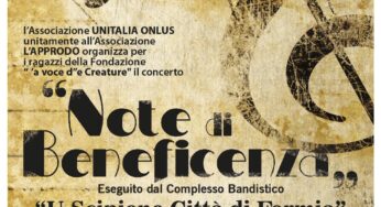 “Note di Beneficenza”, a Formia un concerto per regalare una speranza
