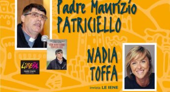A Gaeta ‘Libri sulla Cresta dell’Onda’, ultimo appuntamento con Padre Maurizio Patriciello e Nadia Toffa