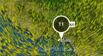 Golfo e Isole Pontine, deboli piogge e vento forte in arrivo