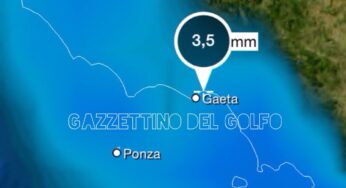 Meteo, in arrivo la pioggia sul Golfo di Gaeta e Isole Pontine