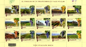 Frascati Superiore, dalla bottiglia al francobollo