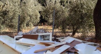 Formia, discarica abusiva in via Degli Archi. La denuncia del Club Forza Italia