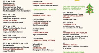 “Natale con chi vuoi”, ecco il programma Natalizio dei Teatri Riuniti del Golfo