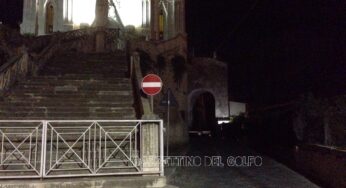 Gaeta: Crollo di calcinacci, chiusa via Angioina