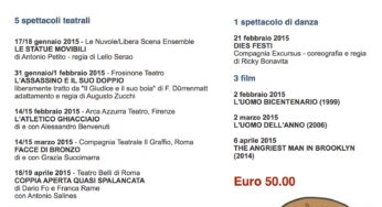 “Il teatro con i canditi” in scena al Teatro Remigio Paone