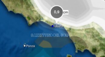 **Meteo**Fine anno “in bianco” nel Golfo di Gaeta