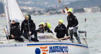 Vela, GLOBULO ROSSO & ETA BETA in testa alla classifica del Campionato Invernale Altura del Golfo di Gaeta